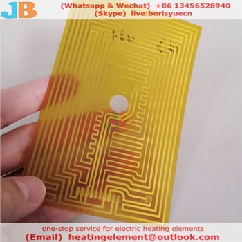Medical applications using polyimide flexible heaters
