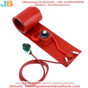 Customized 110 V Industrial Flexible Silicone Rubber Heater Heating Pad With ...
